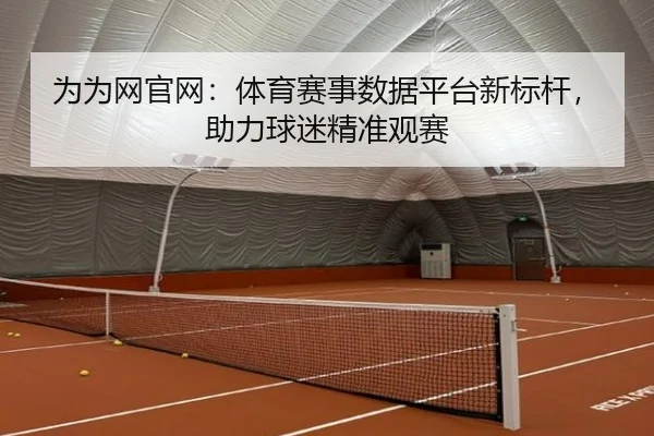 为为网官网：体育赛事数据平台新标杆，助力球迷精准观赛